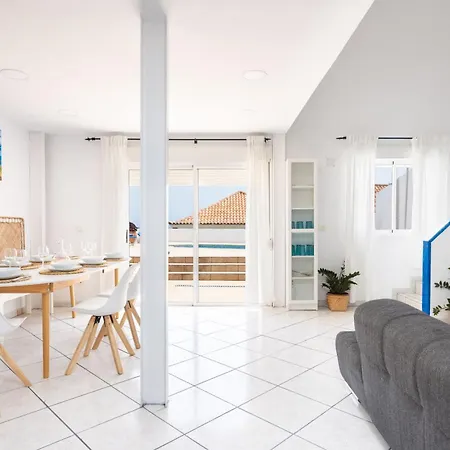 Vila Casa Higo - Private Pool - Ocean View - Bbq - Terrace - Free Wifi - Child & Pet-friendly - 3 Bedrooms - 6 People Poris de Abona